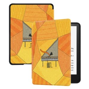 Huasiru Case for All-New Kindle Paperwhite with 6.8" Display (11th Gen-2021 Release Only - Will Not fit Prior Generation Kindle Devices) with Auto Wake/Sleep, Pianist