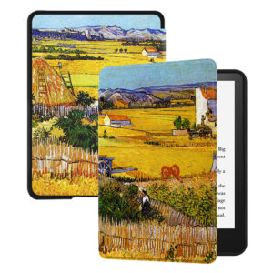 Huasiru Case for All-New Kindle Paperwhite with 6.8" Display (11th Gen-2021 Release Only - Will Not fit Prior Generation Kindle Devices) with Auto Wake/Sleep, Harvest