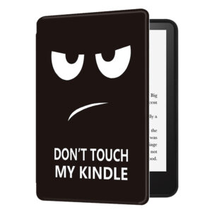 Huasiru Case for All-New Kindle (11th Gen - 2022 Release Only, Model NO C2V2L3) Cover with Auto Wake/Sleep — Will not fit Kindle Paperwhite or Kindle Oasis, Big Eyes