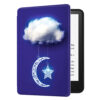 Huasiru Case for All-New Kindle (11th Gen - 2022 Release Only, Model NO C2V2L3) Cover with Auto Wake/Sleep — Will not fit Kindle Paperwhite or Kindle Oasis, Sky clouds