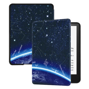 Huasiru Case for All-New Kindle Paperwhite with 6.8" Display (11th Gen-2021 Release Only - Will Not fit Prior Generation Kindle Devices) with Auto Wake/Sleep, Galaxy