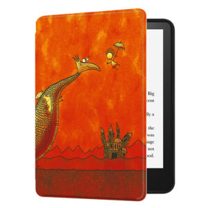 Huasiru Case for All-New Kindle (11th Gen - 2022 Release Only, Model NO C2V2L3) Cover with Auto Wake/Sleep — Will not fit Kindle Paperwhite or Kindle Oasis, Dragon