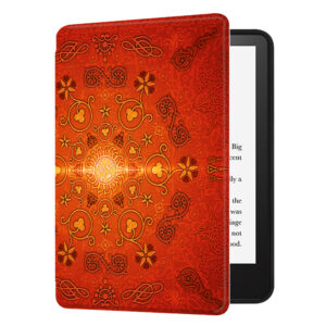 Huasiru Case for All-New Kindle (11th Gen - 2022 Release Only, Model NO C2V2L3) Cover with Auto Wake/Sleep — Will not fit Kindle Paperwhite or Kindle Oasis, Totem